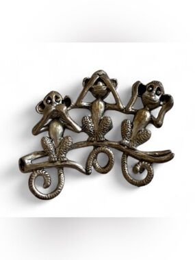 Danecraft Vintage Monkey Pin